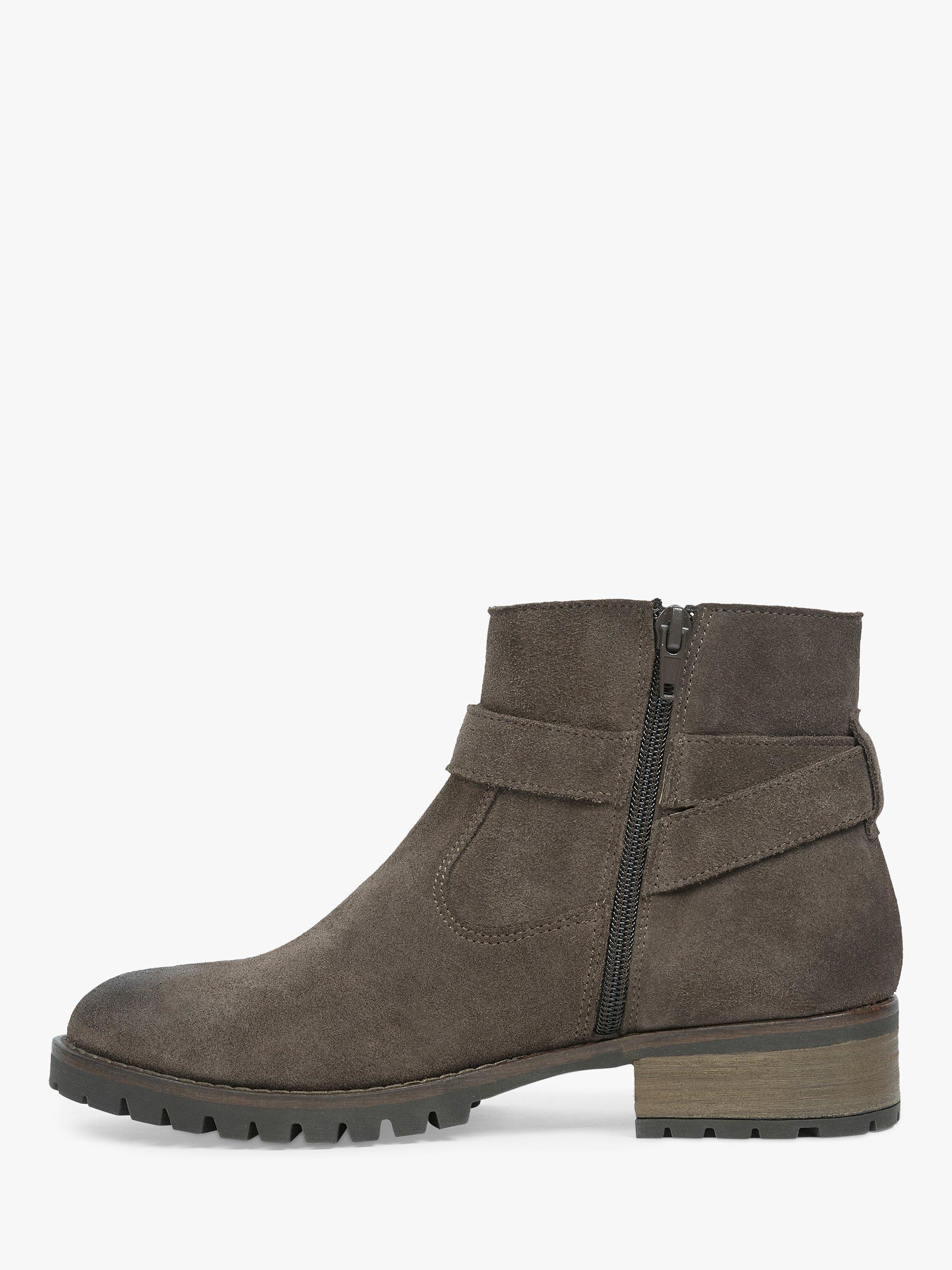 Product image 5 of 8, which shows Celtic & Co. Strap Detail Suede Ankle Boots, Tanners Brown, EU36