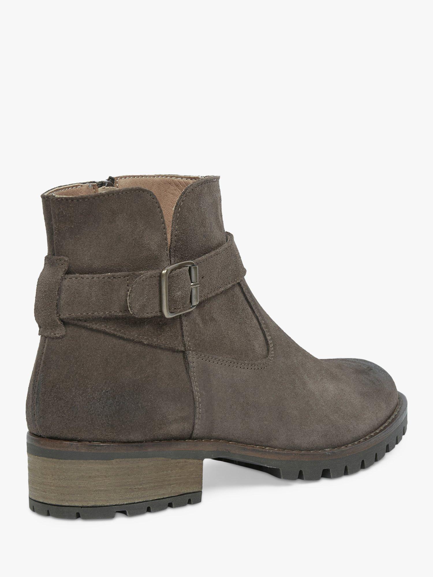Product image 6 of 8, which shows Celtic & Co. Strap Detail Suede Ankle Boots, Tanners Brown, EU36