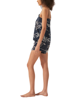 myza Organic Cotton Botanical Jungle Cami Pyjama Set - view 2, Navy
