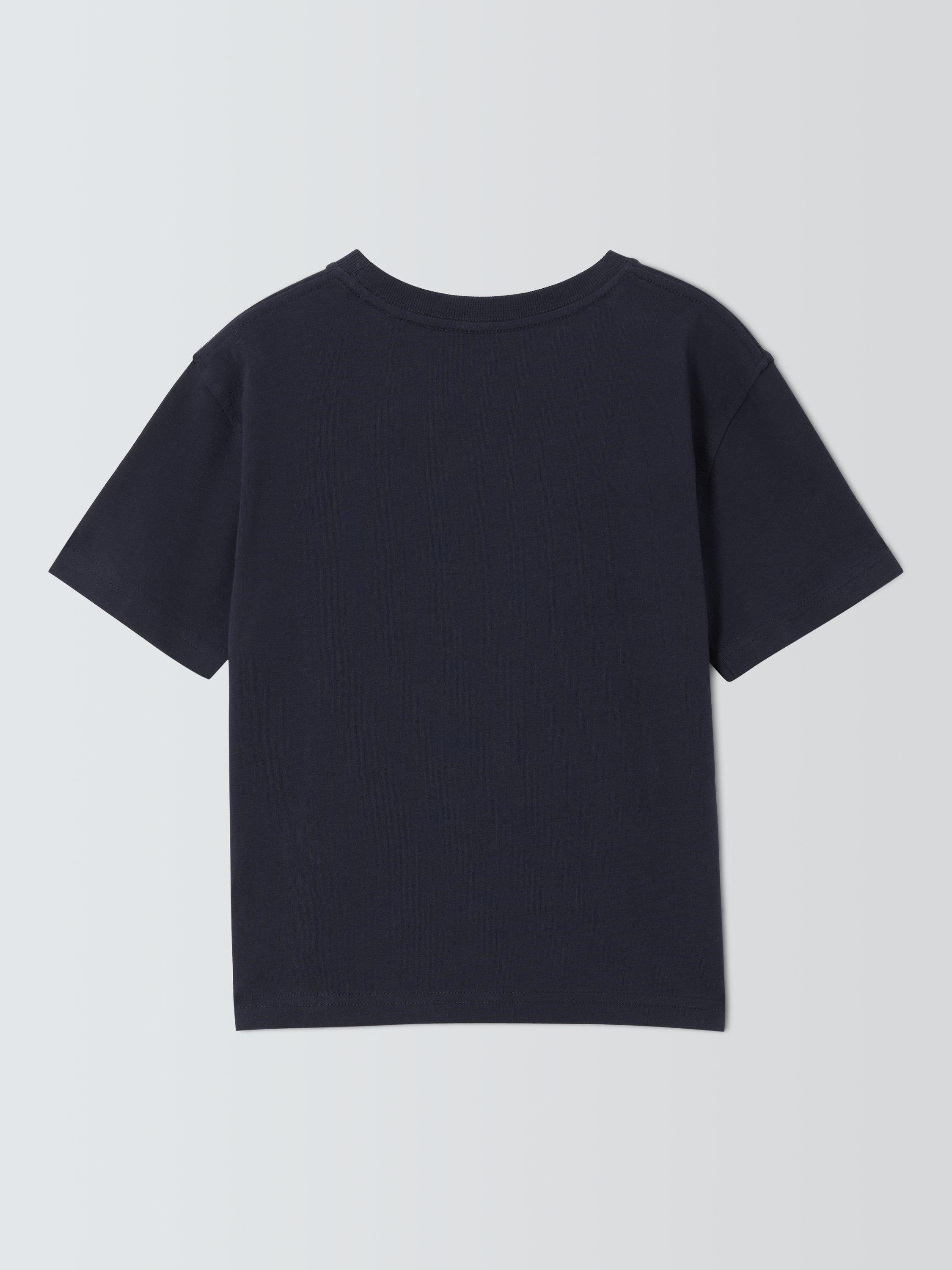 Product image 6 of 7, which shows John Lewis Kids' Earth T-Shirt, Navy, 3 years