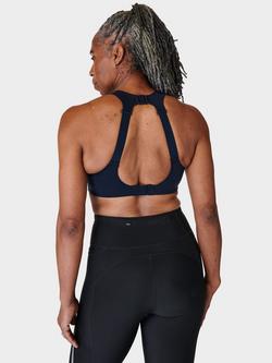 Sweaty Betty Zero Gravity Running Sports Bra - view 2, Navy