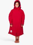 Red Kids' Pro Robe Hooded Jacket, Red