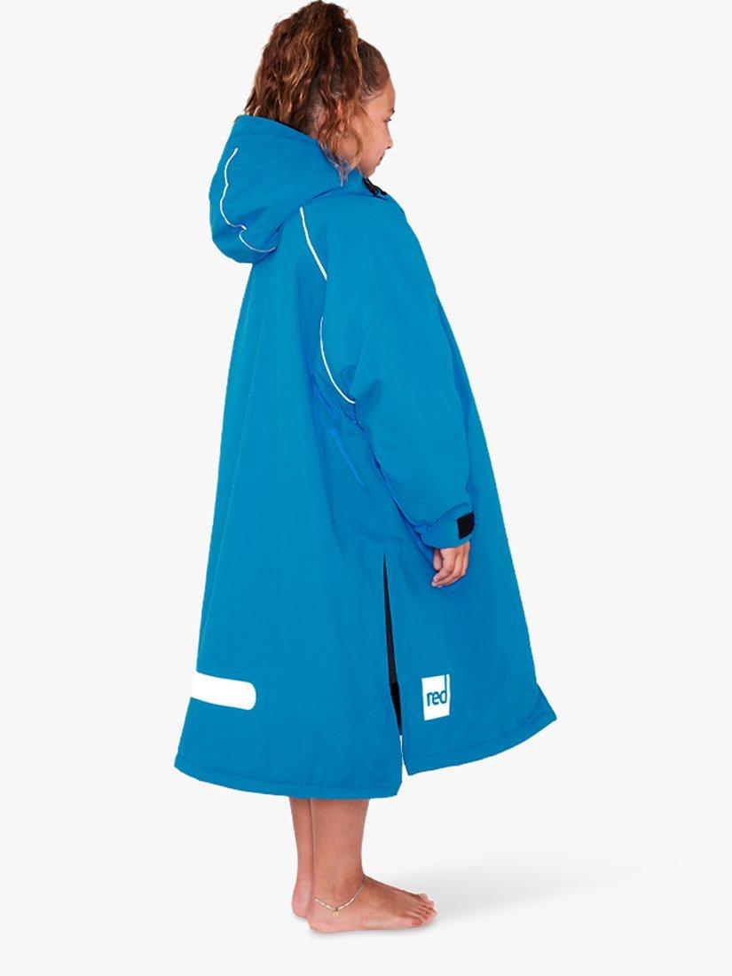 Product image 3 of 6, which shows Red Kids' Pro Robe Hooded Jacket, Marine Blue, XS