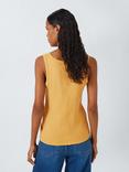 AND/OR Winnie Rib Vest Top, Yellow