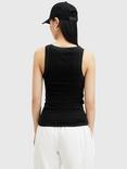 AllSaints Rina Tank Top, Black