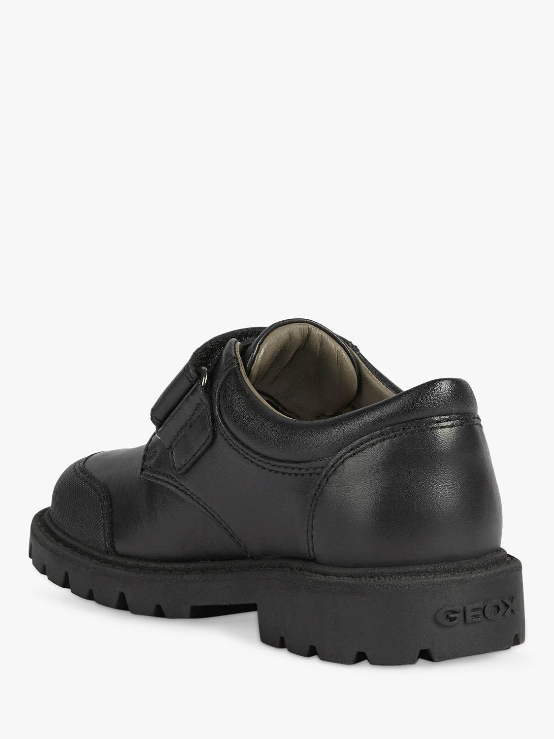Product image 3 of 6, which shows Geox Kids' Shaylax Leather School Shoes, Black, EU35