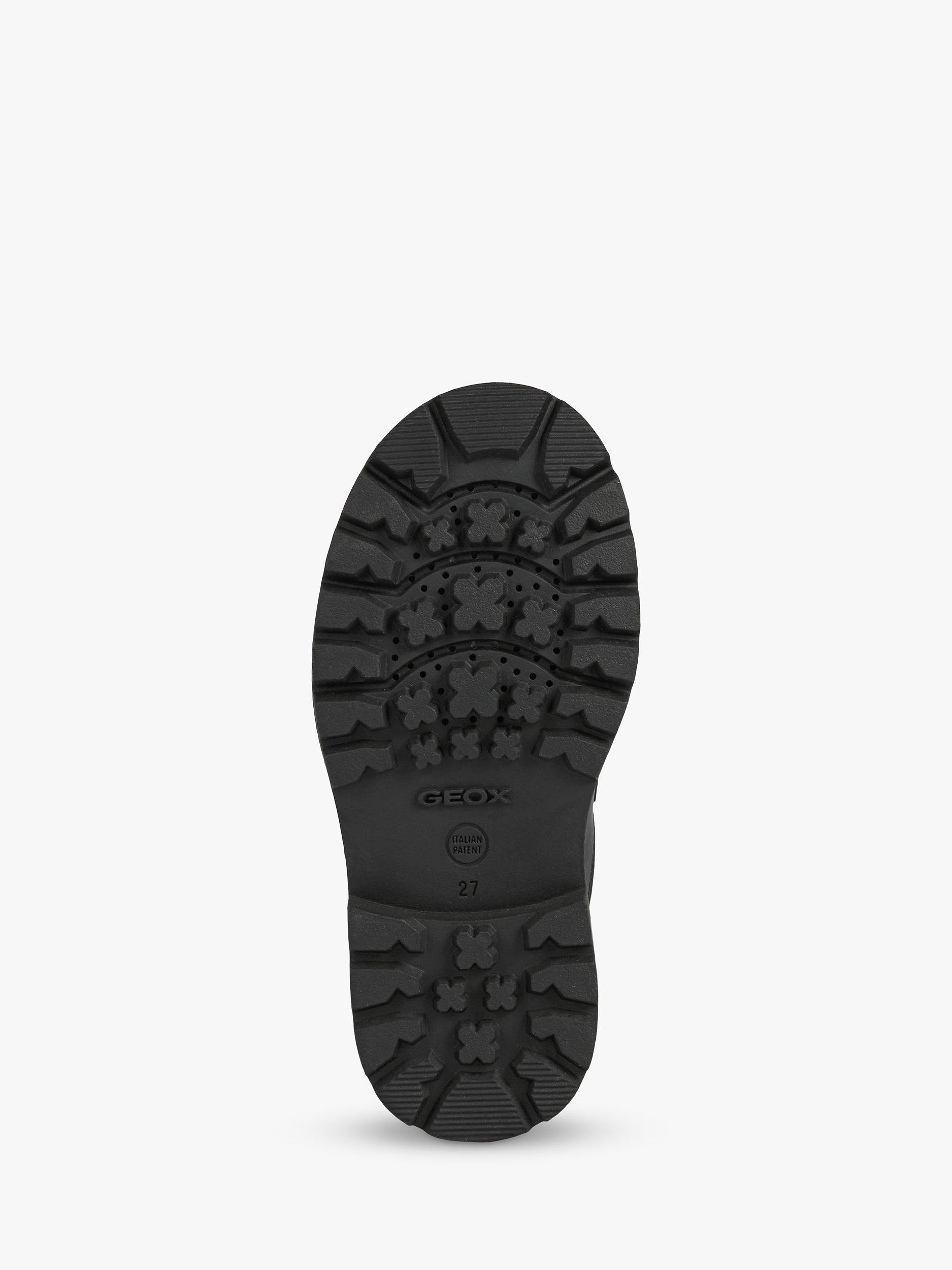 Product image 6 of 6, which shows Geox Kids' Shaylax Leather School Shoes, Black, EU35