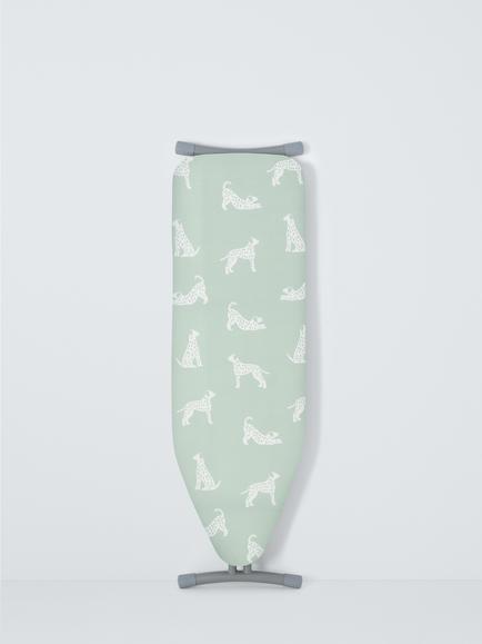 John Lewis Dogs Ironing Board Cover, Sage
