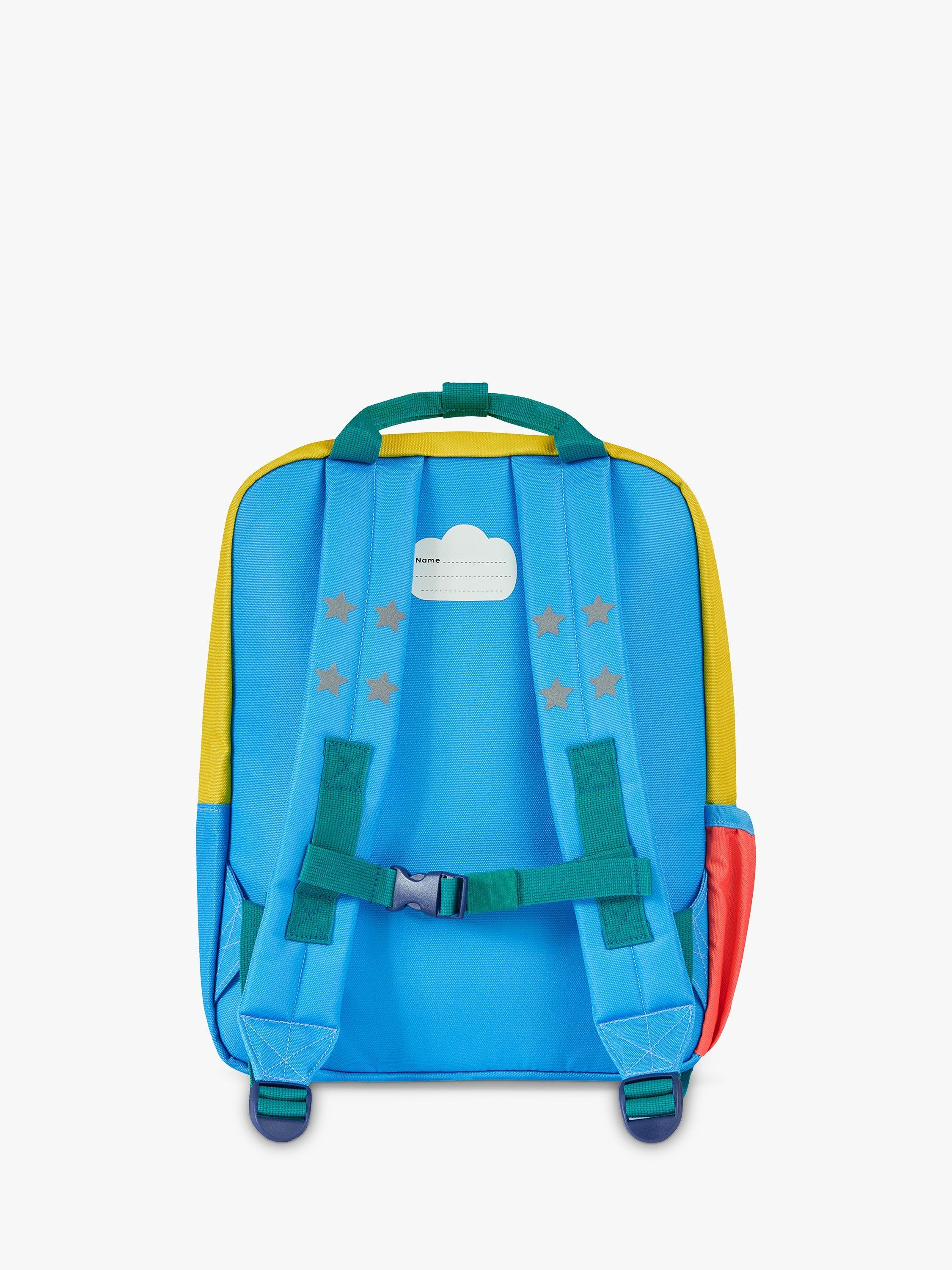 Product image 2 of 4, which shows Frugi Kids' Ramble Rainbow Daisy Backpack, Multi