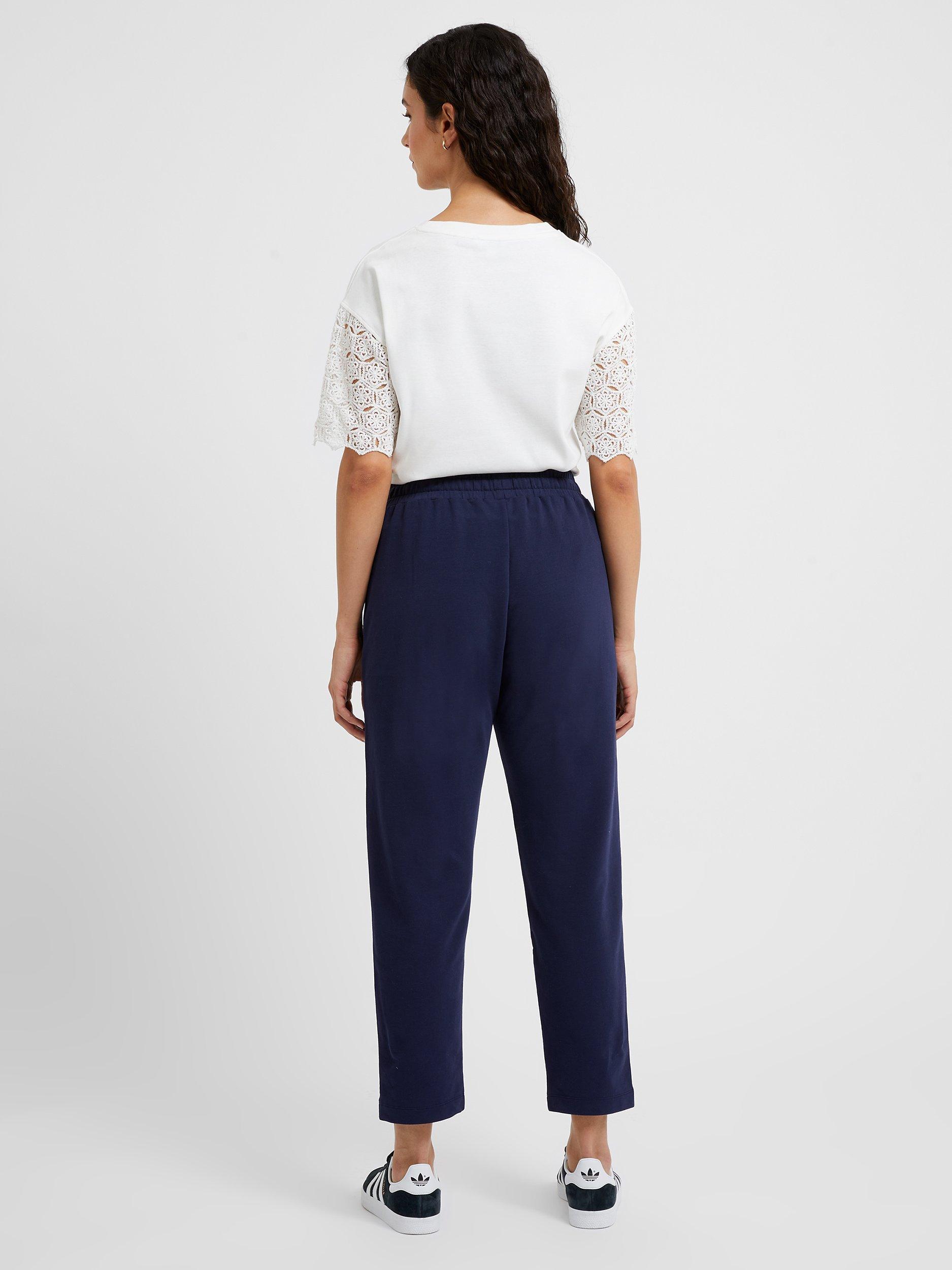 Product image 3 of 3, which shows Great Plains Peached Cotton Blend Joggers, Summer Navy, 8