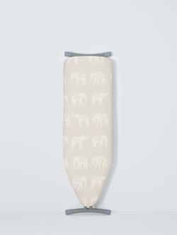 John Lewis Elephant Ironing Board Cover, Beige, Beige