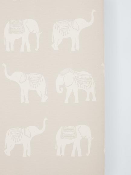 John Lewis Elephant Ironing Board Cover, Beige - view 2, Beige