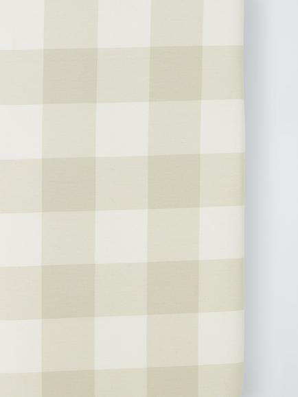 John Lewis Gingham Ironing Board Cover, Natural - view 2, Natural Gingham