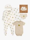 Frugi Baby Buzzy Bee Muslin Gift Set, Multi
