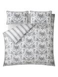 Laura Ashley Tuileries Duvet Cover Set, Charcoal