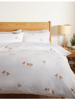 John Lewis Robins Duvet Covet Set - view 2, Multi