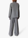 Lovechild 1979 Nigella Boxy Fit Blazer, Grey Malange