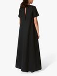 Lovechild 1979 Rosetta Wool Blend Maxi Dress, Black