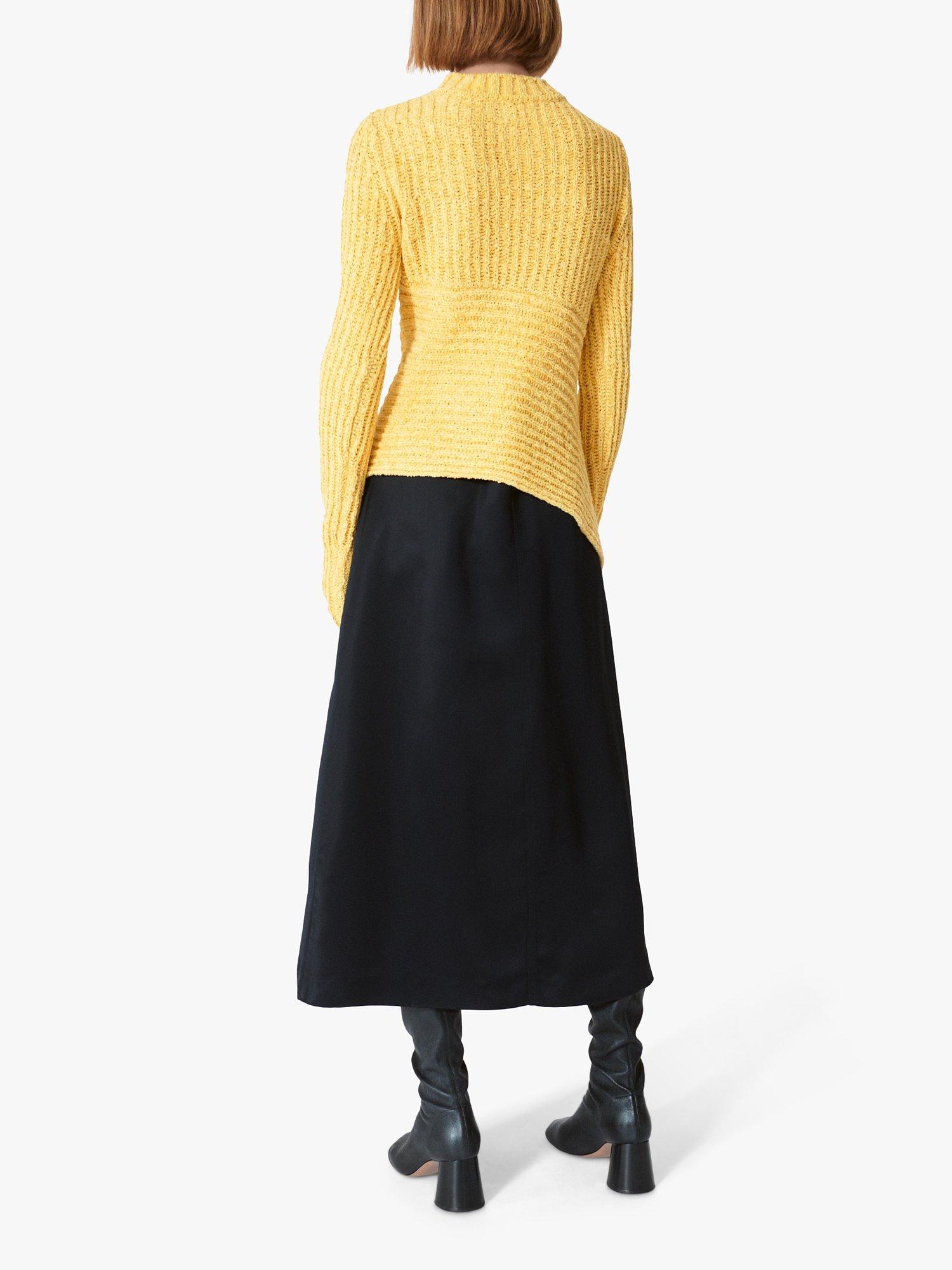 Product image 2 of 6, which shows Lovechild 1979 Martina A Line Skirt, Black, 14