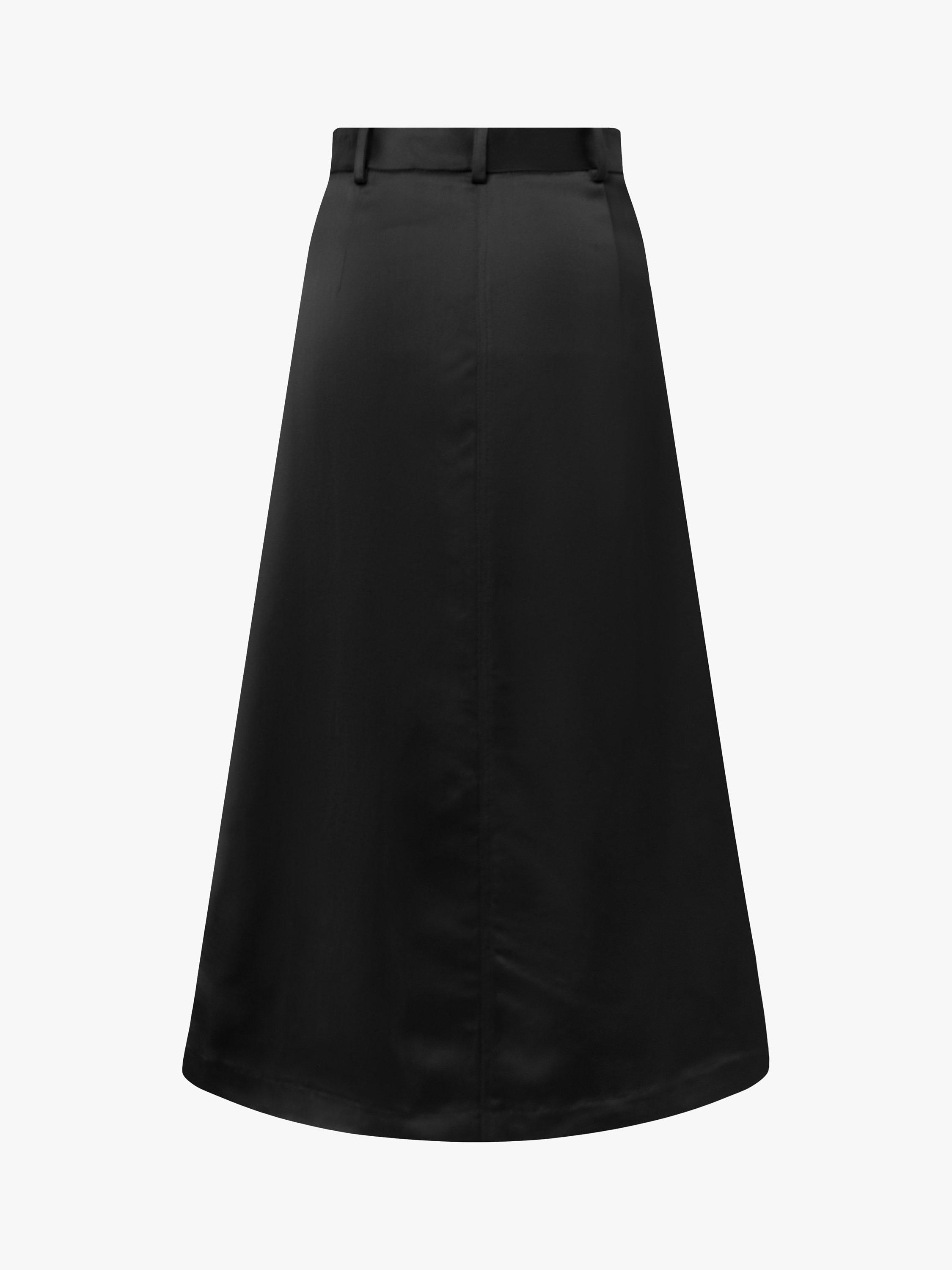 Product image 4 of 6, which shows Lovechild 1979 Martina A Line Skirt, Black, 14
