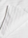 John Lewis Soft and Silky Satin Stripe 400 Thread Count Duvet Cover Set