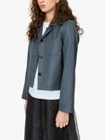 nué notes Aden Wool Jacket, Grey