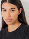 HUSH Fern Twist Huggie Hoop Earrings