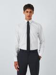 Kin Tailored Fit Multi Stripe Cotton Shirt, White