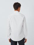 Kin Tailored Fit Multi Stripe Cotton Shirt, White