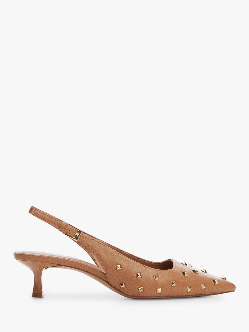 Mango Tachi Studded Slingback Court Shoes