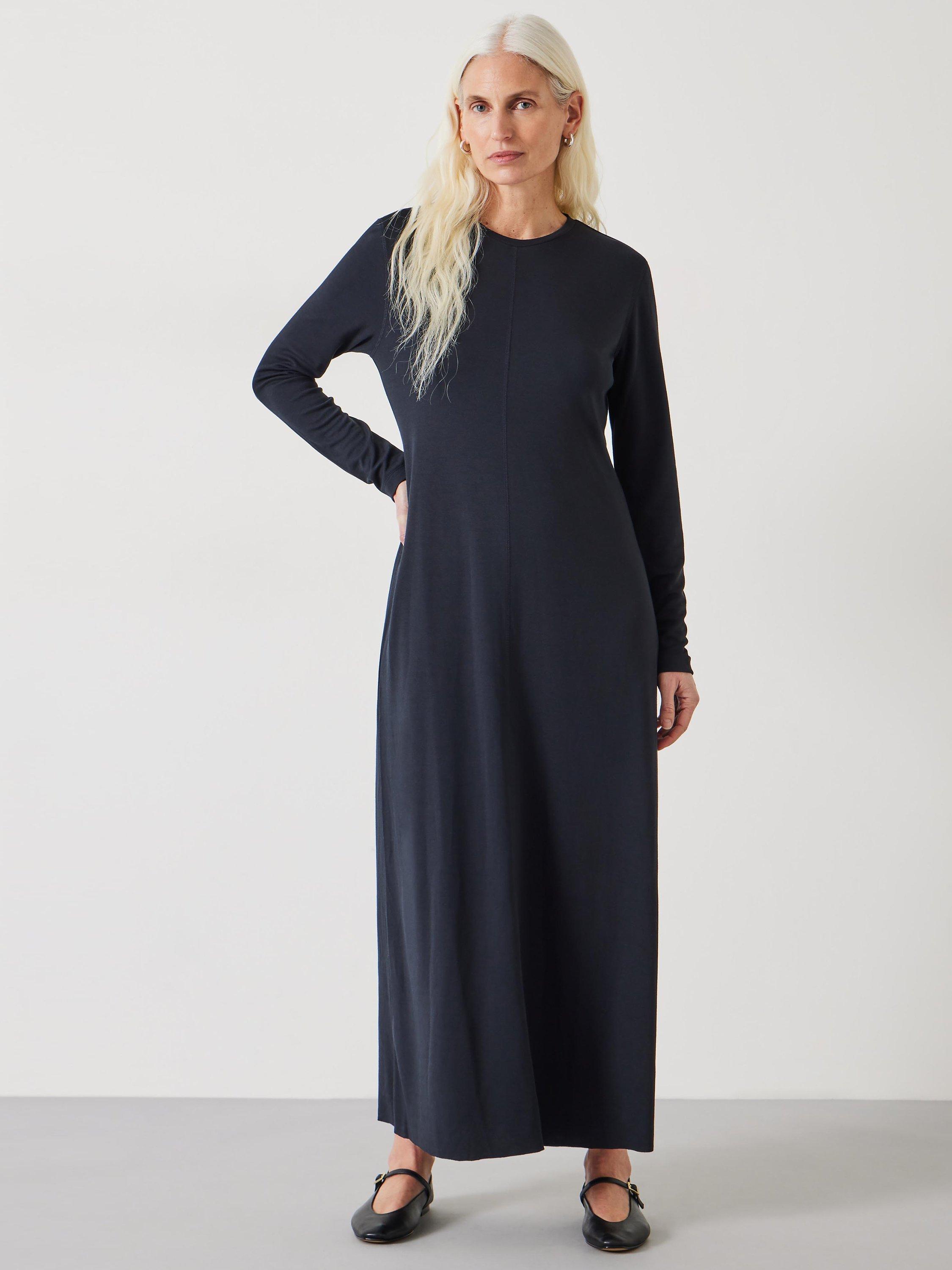 Black jersey maxi best sale