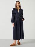 HUSH  Julie Contrast Maxi Dress, Midnight Navy