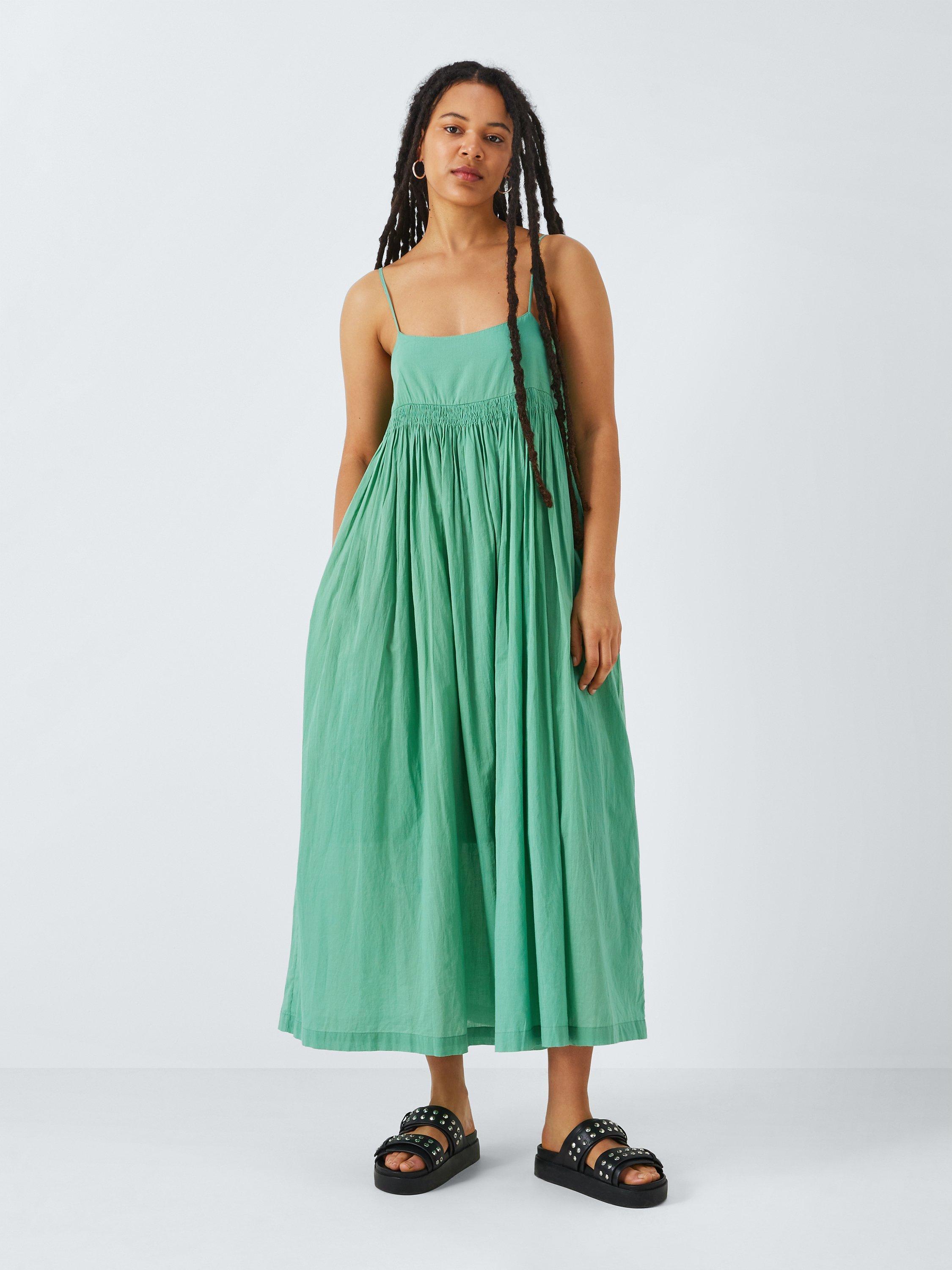 Leon & Harper Raptor Midi Dress, Celadon