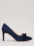 Phase Eight Suede Court Shoes, Navy