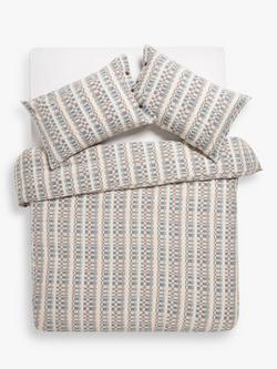 John Lewis Moment Check Bedding, Multi