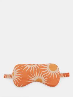 HUSH Sun Rays Sleep Mask, Orange, Orange