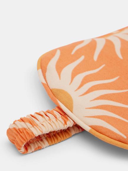 HUSH Sun Rays Sleep Mask, Orange - view 2, Orange