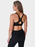 Sweaty Betty Power Pro Racerback Running Sports Bra, Black