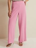 Phase Eight Elandra Wide Leg Trousers, Pink