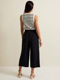 Phase Eight Aubrielle Clean Crepe Culottes, Navy