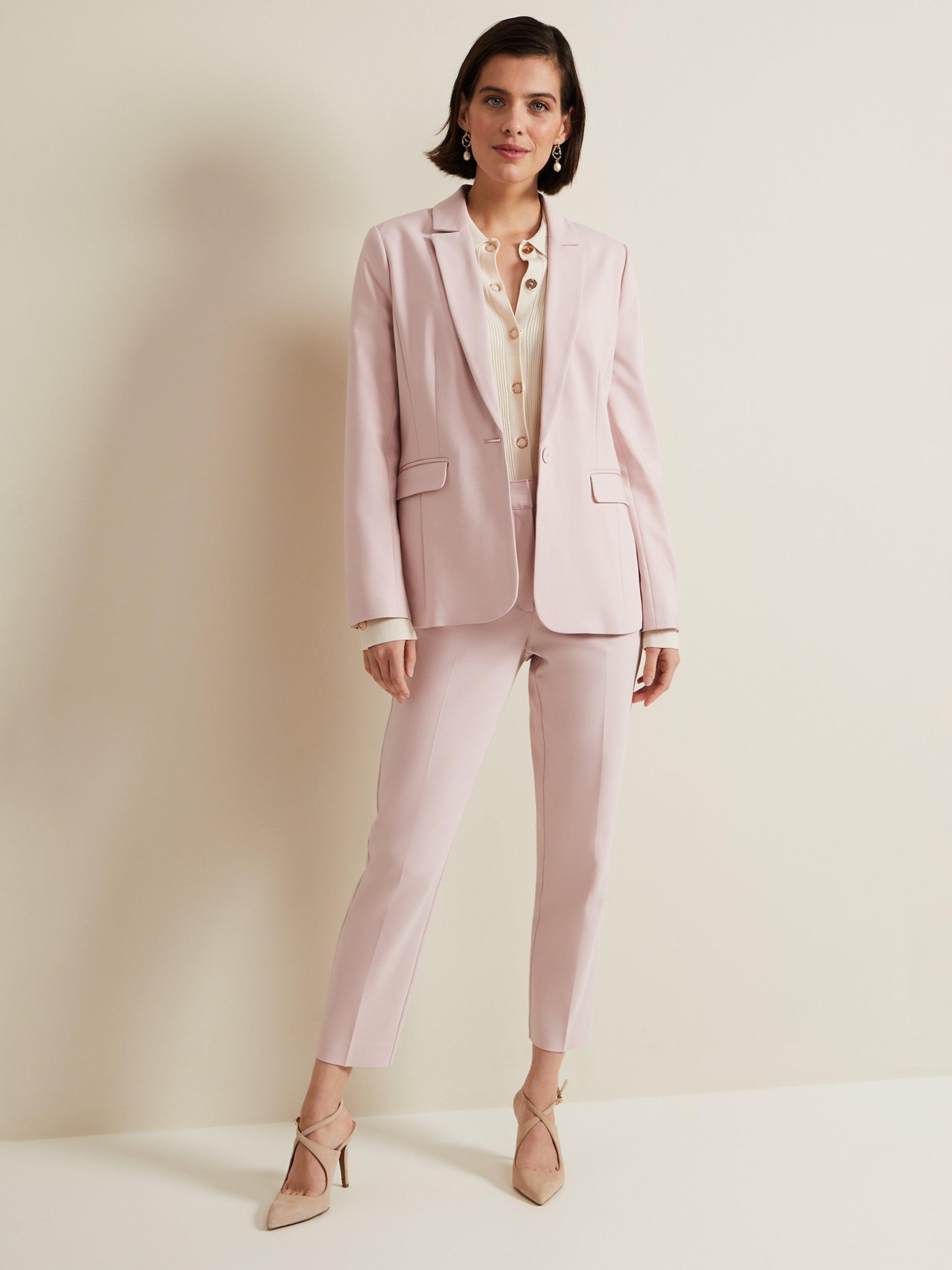 Phase Eight Ulrica Suit Jacket, Antique Rose, 6