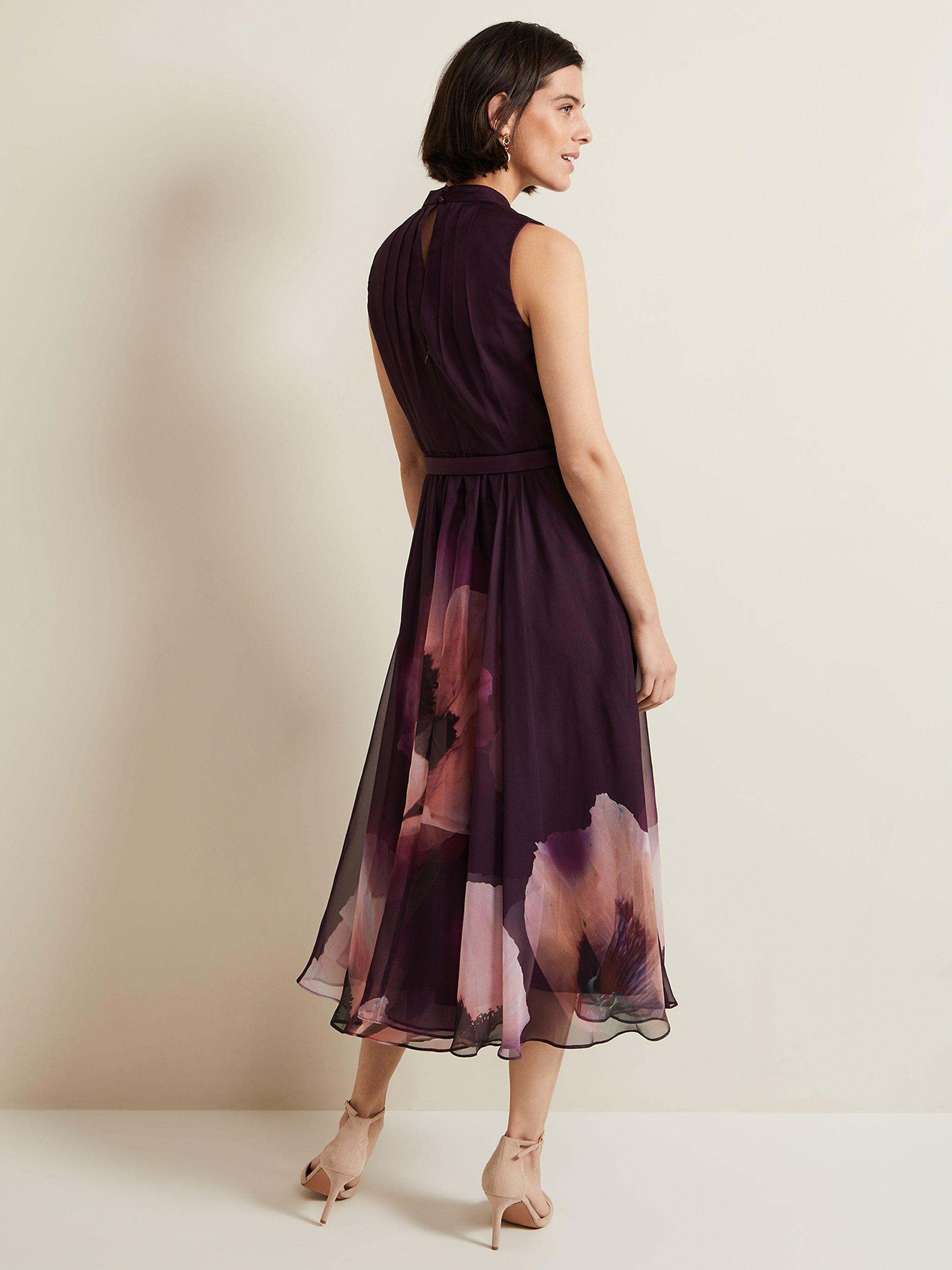 Phase Eight Bethany Midi Dress Multi
