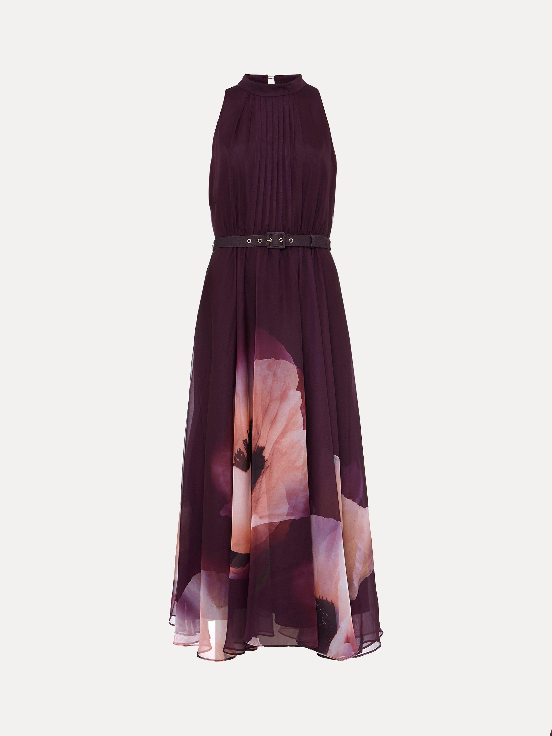 Product image 5 of 9, which shows Phase Eight Bethany Midi Dress, Multi, 18