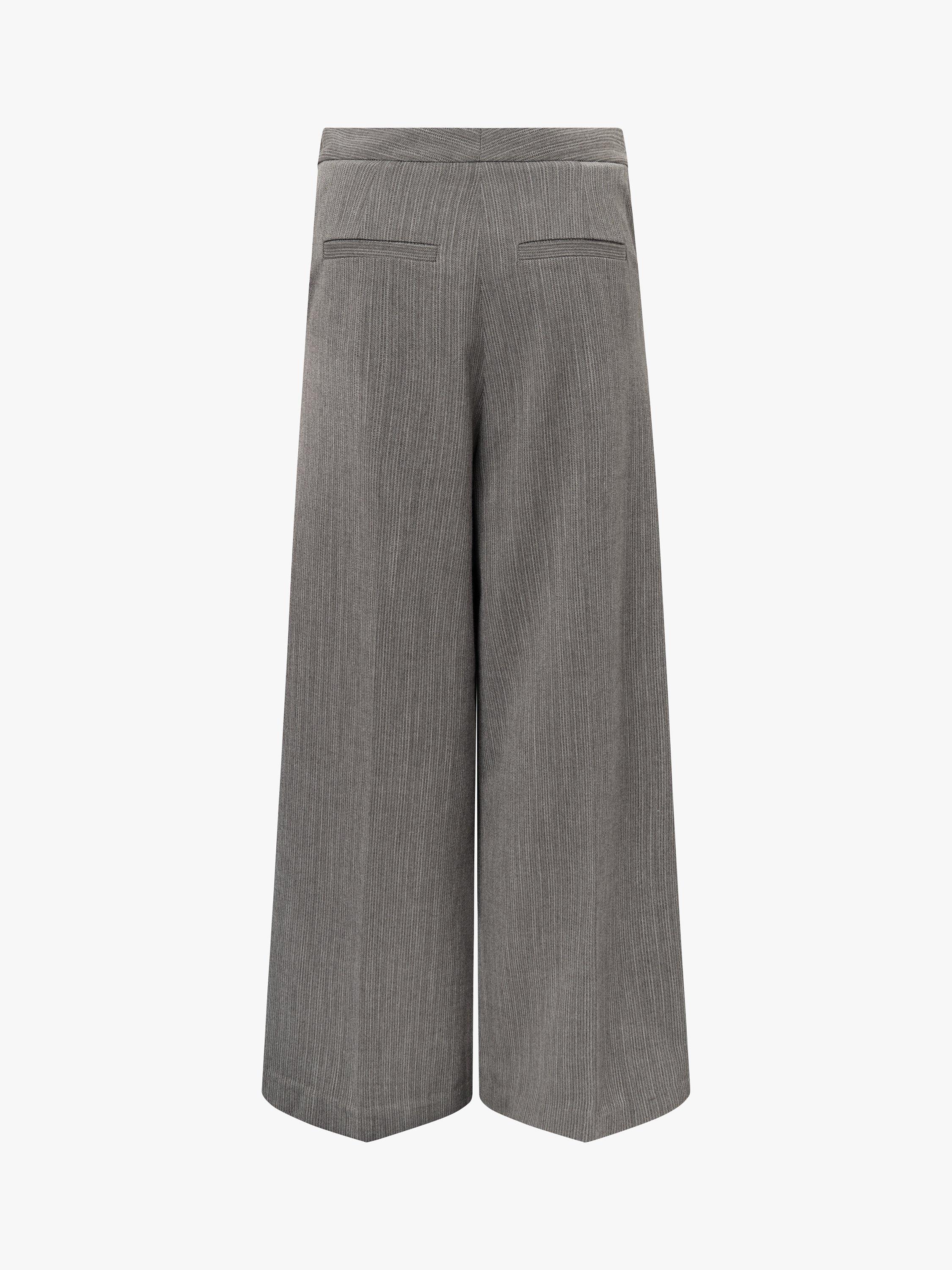 Lovechild 1979 Tabitha Wrap Waist Tailored Trousers, Grey Melange, 16