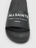 AllSaints Underground Rubber Sliders