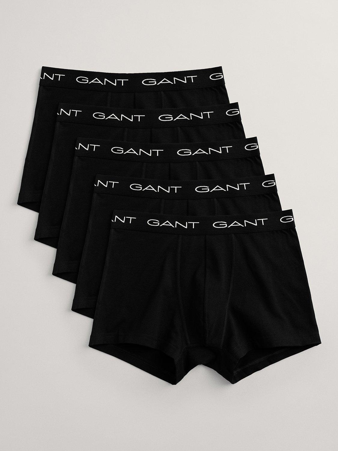GANT Slim Fit Short Length Trunks, Pack of 5