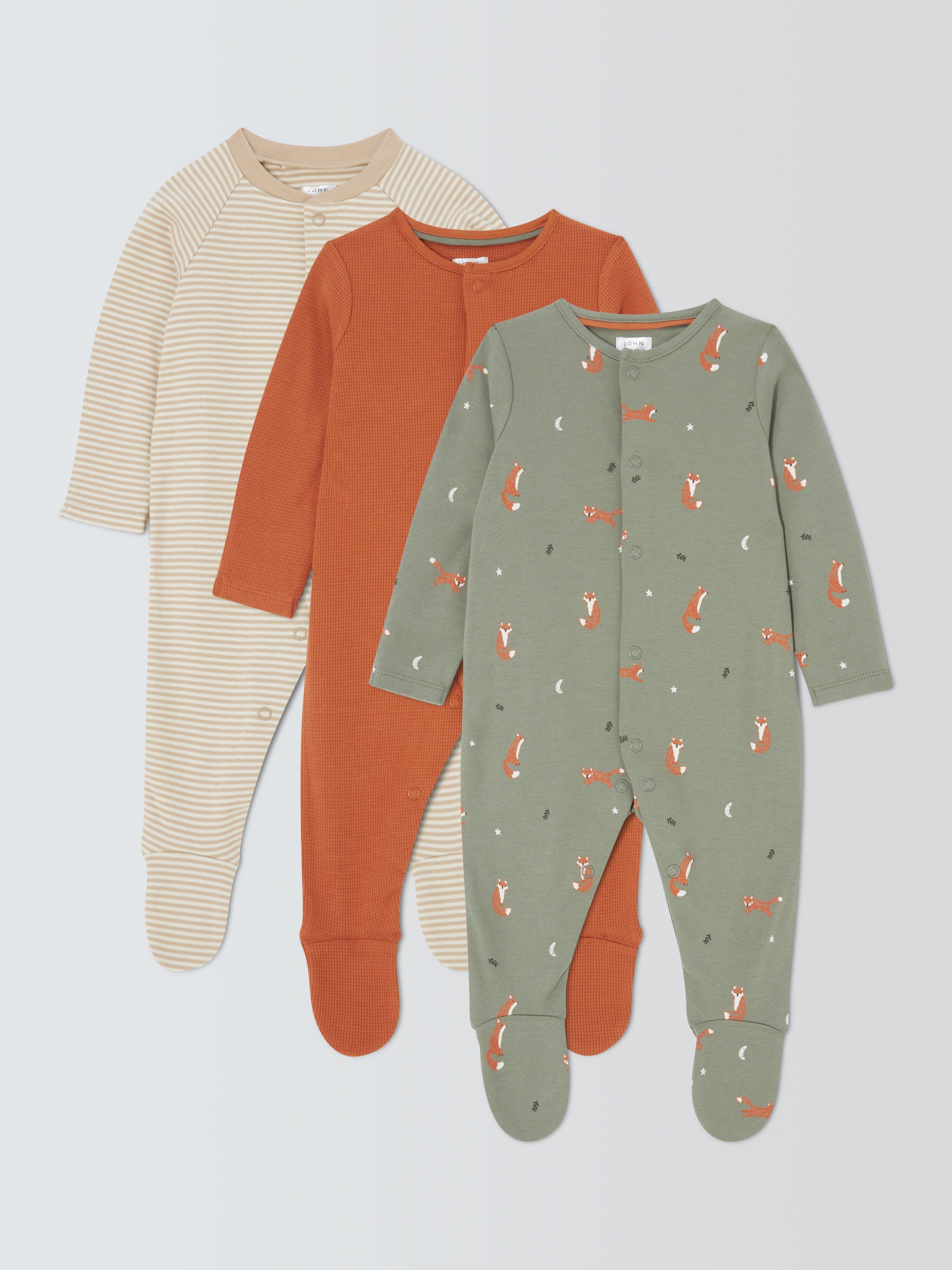 John lewis baby sleepsuits best sale