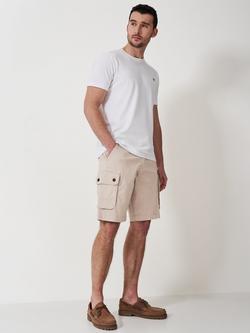 Crew Clothing Cargo Shorts, Stone