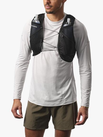 Salomon Active Skin 4 Running Vest, Black, Black