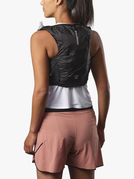 Salomon Women's Active Skin 4 Running Vest, Black - view 2, Black